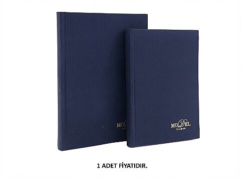 DİLMAN MODELİST DEFTER 20x28 DÜZ 160 YAPRAK (6033) - 2