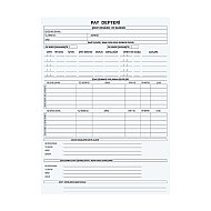 DİLMAN ORTAKLAR PAY DEFTERİ NUMARALI 22x31.5 40 YAPRAK (5367) - DİLMAN