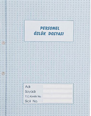 DİLMAN PERSONEL ÖZLÜK DOSYASI (9214) - 1