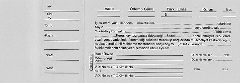 DİLMAN SENET KARNESİ 50 YAPRAK (2309) - 2
