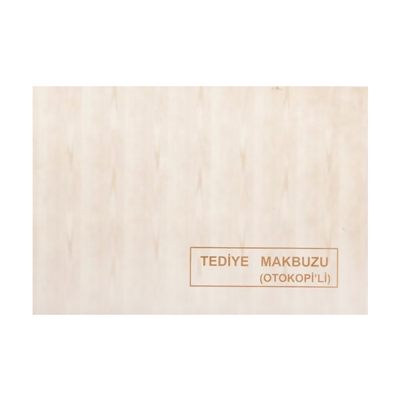 DİLMAN TEDİYE MAKBUZU 2 NÜSHA OTOKOPİLİ