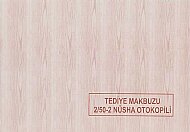 DİLMAN TEDİYE MAKBUZU 2 NÜSHA OTOKOPİLİ (4017) - DİLMAN