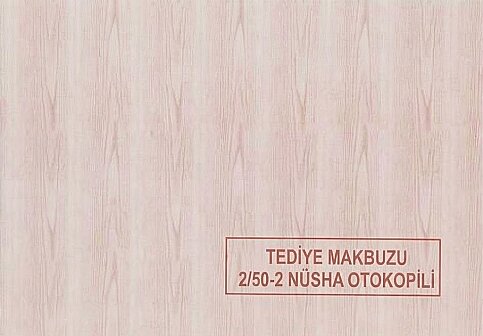 DİLMAN TEDİYE MAKBUZU 2 NÜSHA OTOKOPİLİ (4017) - 1