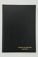 DİLMAN TEFTİŞ VE DENETİM DEFTERİ 22.5x32 96 YAPRAK (CİLTLİ) (5361) - DİLMAN