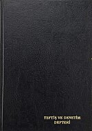 DİLMAN TEFTİŞ VE DENETİM DEFTERİ 22.5x32 96 YAPRAK (CİLTLİ) (5361) - DİLMAN