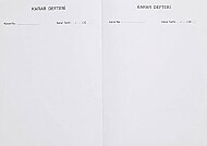 DİLMAN ZÜMRE KURULU KARAR DEFTERİ 96 YAPRAK (CİLTLİ) (5317) - DİLMAN (1)
