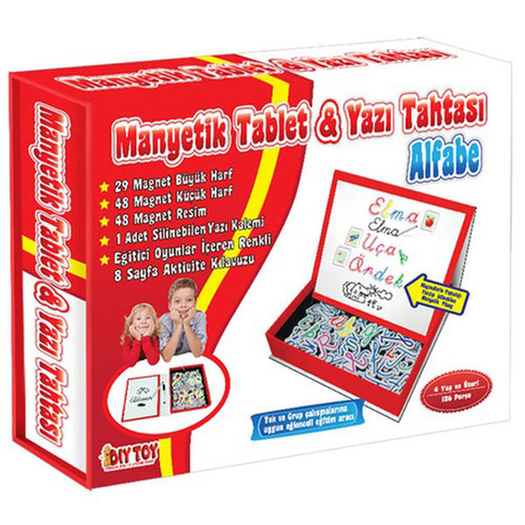 Diytoy Manyetik Tablet Alfabe Seti - 1