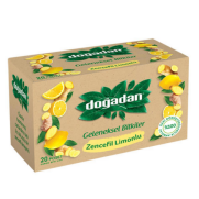 Doğadan Limon Zencefil Bitki Çayı 2Grx18Li, - DOĞADAN