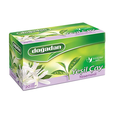 DOĞADAN YASEMİNLİ YEŞİL ÇAY 1.75grx20Lİ - 1