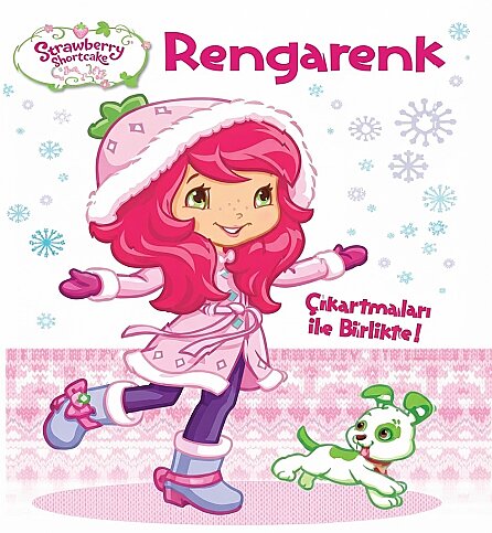 DOĞAN EGMONT YAYINCILIK ÇİLEK KIZ RENGARENK ÇIKARTMALI BOYAMA KİTABI - 1