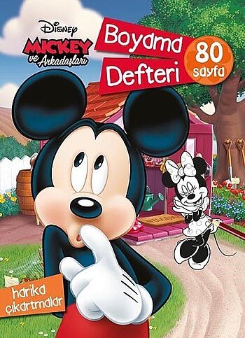 DOĞAN EGMONT YAYINCILIK MİCKEY VE ARKADAŞLARI BOYAMA DEFTERİ - 1