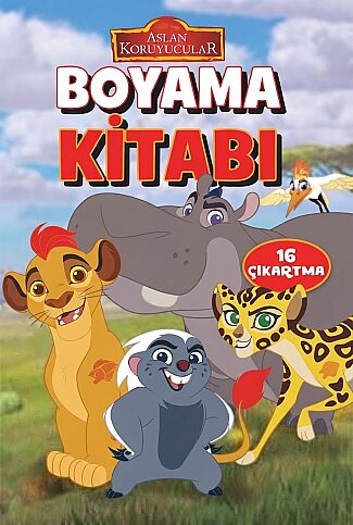 DOĞAN EGMONT YAYINCILIK ASLAN KORUYUCULAR BOYAMA KİTABI - 1