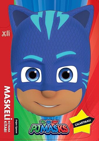 DOĞAN EGMONT YAYINCILIK PJMASKS MASKELİ ÇIKARTMALI BOYAMA KİTABI - 1