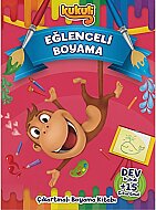 DOĞAN EGMONT YAYINCILIK KUKULİ EĞLENCELİ ÇIKARTMALI BOYAMA KİTABI - DOĞAN EGMONT YAYINCILIK