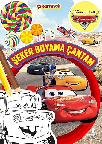 DOĞAN KİTAP BOYAMA ÇANTAM: ARABALAR - 1