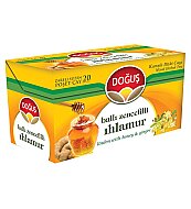 DOĞUŞ BALLI ZENCEFİL IHLAMUR BİTKİ ÇAYI 1.6grx20Lİ - DOĞUŞ ÇAY