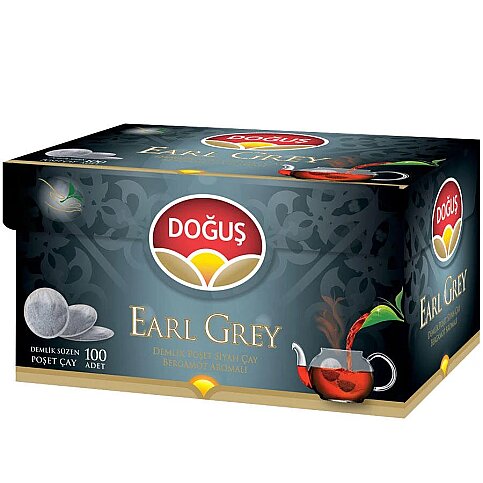 DOĞUŞ EARL GREY DEMLİK POŞET ÇAY 3.2grx100LÜ - 1