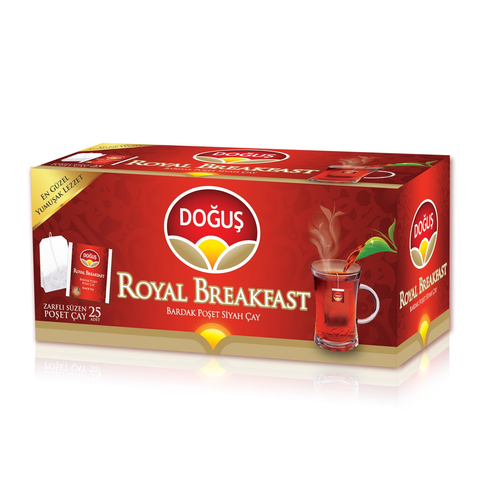 Doğuş Royal Breakfast Bardak Poşet Çay 2Grx25Li - 1