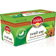 DOĞUŞ TARÇIN KARANFİLLİ YEŞİL ÇAY 1.75grx20Lİ - DOĞUŞ ÇAY