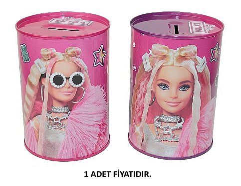 DOLPHİN BARBİE METAL KUMBARA (B-6258) - 1