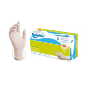 Dolphin Pudralı Lateks Muayene Eldiveni Small 100Lü - DOLPHİN BURSA PAZARI