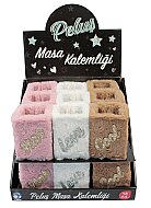 DOLPHİN PELUŞ MASA ÜSTÜ KALEMLİK (DLP-PP-469) - DOLPHİN (1)