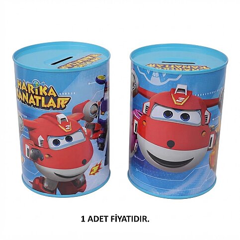 DOLPHİN SÜPER WİNGS METAL KUMBARA (SW-6258) - 1