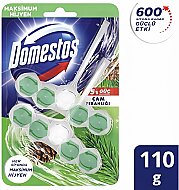 DOMESTOS 5 GÜÇ WC BLOK KOKU GİDERİCİ 110grx2Lİ - DOMESTOS