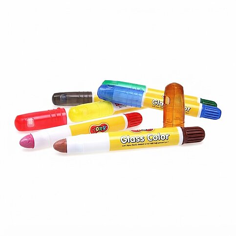 DONG-A 239212 GLASS COLOR CAM BOYAMA KALEMİ 12 RENK - 2