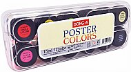DONG-A 261512 POSTER COLOR GUAJ BOYA 12 RENKx15ml - 1