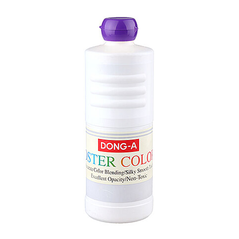 DONG-A 261560 POSTER COLOR GUAJ BOYA MOR 500ml - 1