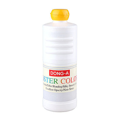 DONG-A 261570 POSTER COLOR GUAJ BOYA SARI 500ml - 1