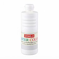 DONG-A 261580 POSTER COLOR GUAJ BOYA 500ml BEYAZ - DONG-A