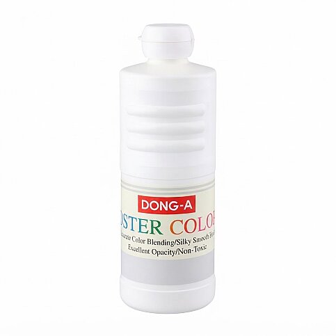DONG-A 261580 POSTER COLOR GUAJ BOYA 500ml BEYAZ - 1