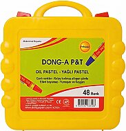 DONG-A 262148 ÇANTALI YAĞLI PASTEL BOYA 48 RENK - DONG-A