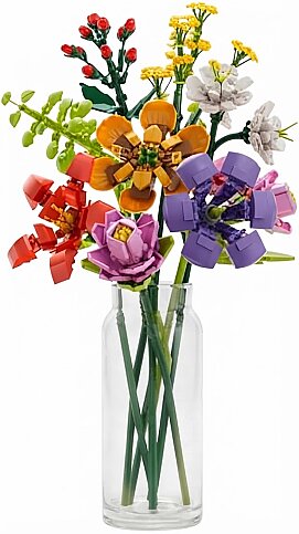 DOSTOYS 06289-087 ÇİÇEK BLOK ÇİÇEK BUKETİ LEGO - 2