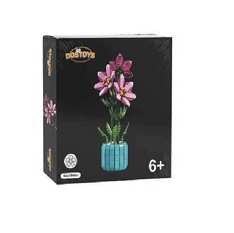 DOSTOYS 06289-101-8 ÇİÇEK BLOK AÇELYA LEGO - 1