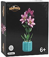 DOSTOYS 06289-101-8 ÇİÇEK BLOK AÇELYA LEGO - DOSTOYS OYUNCAK