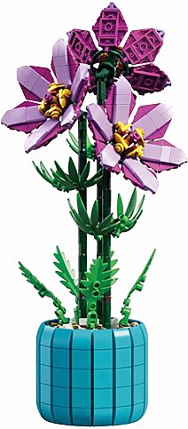 DOSTOYS 06289-101-8 ÇİÇEK BLOK AÇELYA LEGO - 2