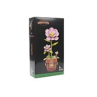 DOSTOYS 06289-116-1 ÇİÇEK BLOK PEMBE JAPON GÜLÜ LEGO - DOSTOYS OYUNCAK
