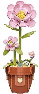 DOSTOYS 06289-116-1 ÇİÇEK BLOK PEMBE JAPON GÜLÜ LEGO - DOSTOYS OYUNCAK (1)