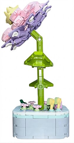 DOSTOYS 103-C5 ÇİÇEK BLOK ATLAS ÇİÇEĞİ LEGO - 2