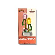 DOSTOYS 103-A ÇİÇEK BLOK LALE ZAMBAK LEGO - DOSTOYS OYUNCAK