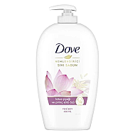 DOVE NEMLENDİRİCİLİ SIVI SABUN LOTUS ÇİÇEĞİ VE PİRİNÇ SÜTÜ ÖZÜ 450gr - DOVE