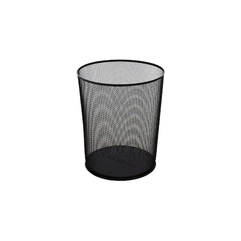 Drt Metal Drt 901 Metal Tam Perfore Çöp Kovası Siyah - 1