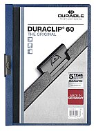 DURABLE 2209-L DURACLİP SIKIŞTIRMALI DOSYA 60 SAYFA KAPASİTELİ LACİVERT (51001448) - DURABLE