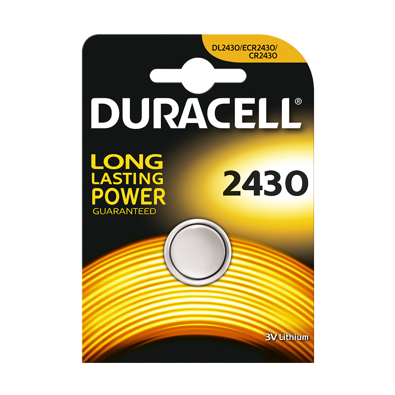 DURACELL 2430 LİTYUM DÜĞME PİL 3V (DL/CR 2430)