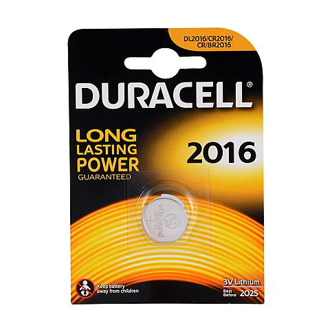 DURACELL CR2016 LİTYUM DÜĞME PİL 3V 1Lİ BLİSTER (DP2016) - 1