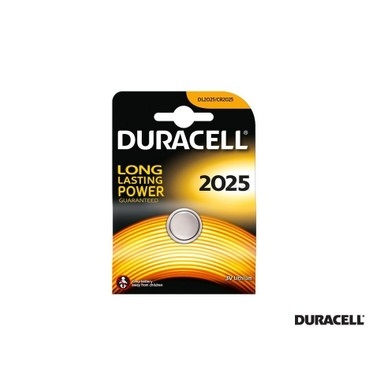 DURACELL CR2025 LİTYUM DÜĞME PİL 1Lİ BLİSTER 3V