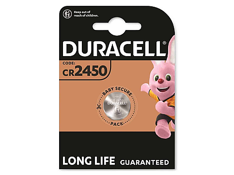 DURACELL CR2450 LİTYUM DÜĞME PİL 3V 1Lİ BLİSTER - 1